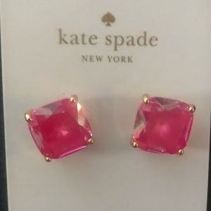 Kate Slade large stud earrings